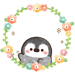 ふんわりペンちゃん♡メッセージスタンプ