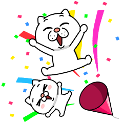 飛び出す★ウザ～～い猫【お祝い】