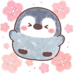 飛び出す★ふんわりペンちゃんの春