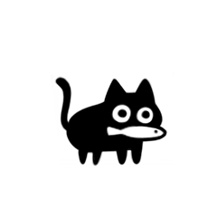 黒猫ねろまる ミニ