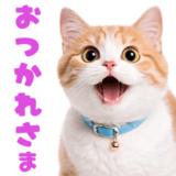動く！猫のリアクション
