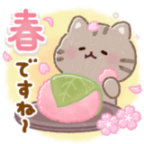 ふんわりにゃんこの春