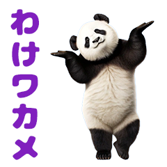 動く!どこでもパンダ(ダジャレ)
