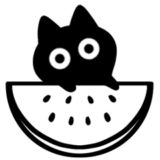 黒猫ねろまる★夏