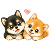 柴犬といっしょ♪