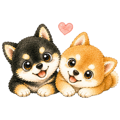 柴犬といっしょ♪