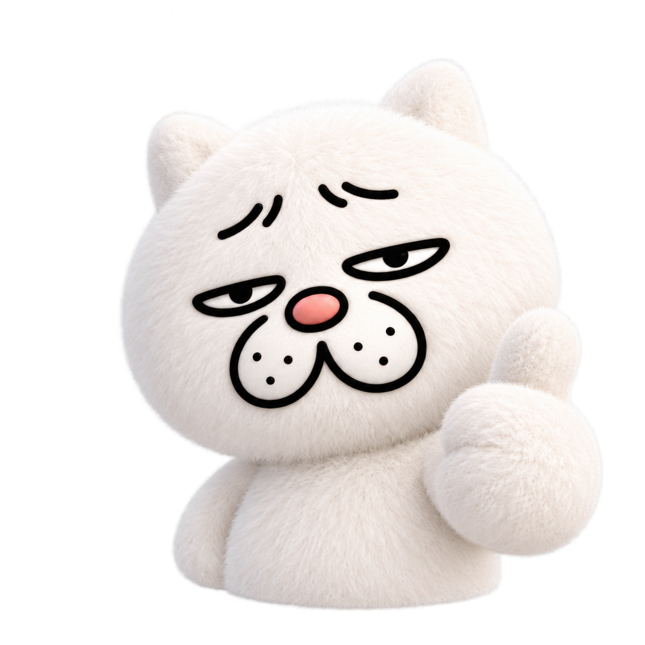 もふもふウザ猫